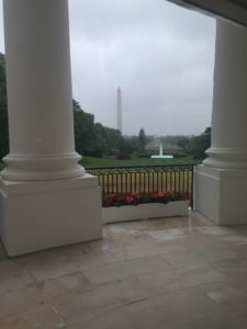 View of Washington Monument from the White House
