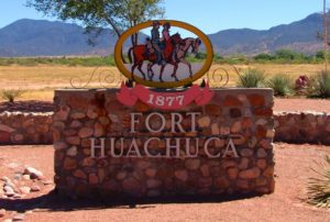 Sign at Fort Huachuca in Arizona