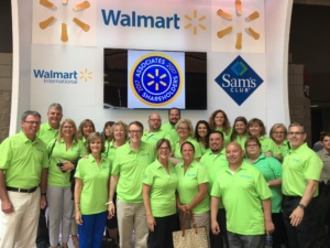 National Vision team at the Walmart Shareholders Meeting
