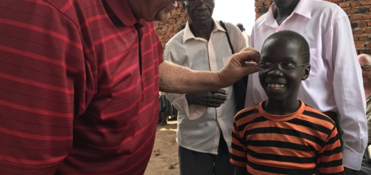 Man with boy in Uganda