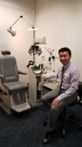 Dr. Thao in an exam room