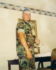 Derek in the Marine Corp