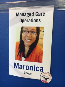 Maronica's Name Plate